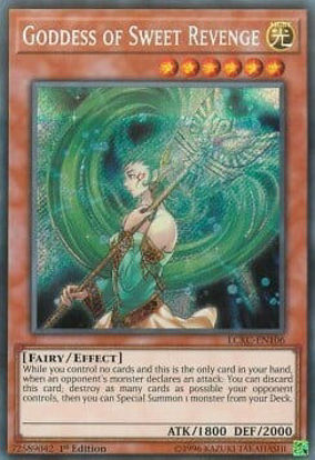 Goddess of Sweet Revenge - LCKC-EN106 - Secret Rare Unlimited