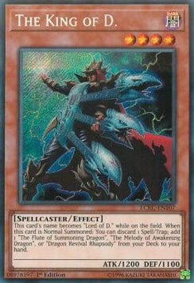 The King of D. - LCKC-EN107 - Secret Rare Unlimited