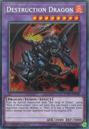 Destruction Dragon - LCKC-EN108 - Secret Rare Unlimited