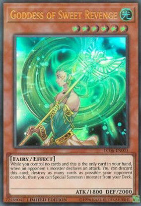 Goddess of Sweet Revenge - LC06-EN001 - Ultra Rare Limited Edition