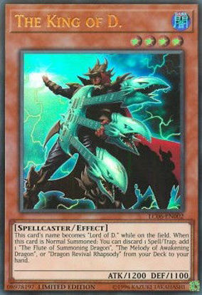 The King of D. - LC06-EN002 - Ultra Rare Limited Edition