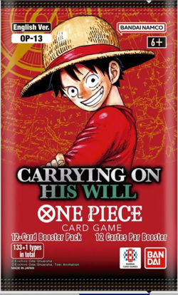 One Piece Card Game - Carrying on his will OP-13 Booster Pack - EN