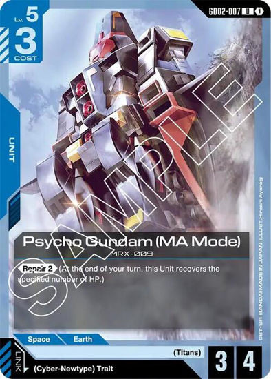 Psycho Gundam (MA Mode) - GD02-007 - Uncommon