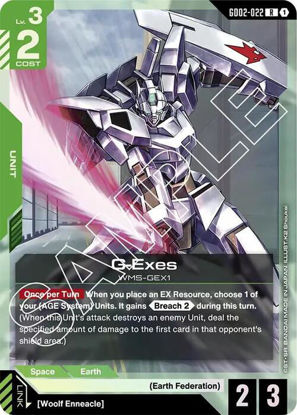 G-Exes - GD02-022 - Rare