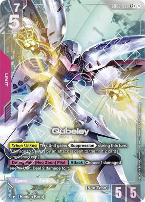 Qubeley - GD02-036 - Legedary Rare +