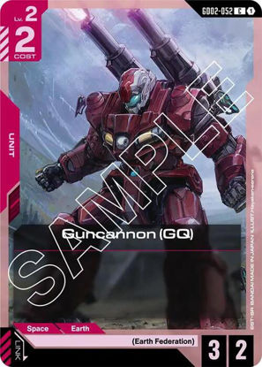 Guncannon (GQ) - GD02-052 - Common