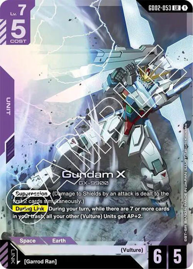 Gundam X - GD02-053 - Legendary Rare