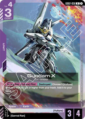 Gundam X - GD02-056 - Rare
