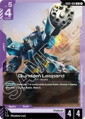 Gundam Leopard - GD02-060 - Uncommon