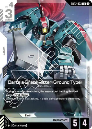 Carta's Graze Ritter (Ground Type) - GD02-073 - Rare