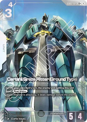 Carta's Graze Ritter (Ground Type) - GD02-073 - Rare +