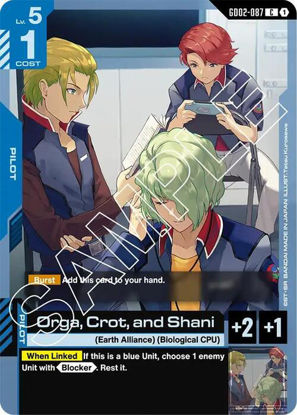 Orga, Crot, and Shani - GD02-087 - Common