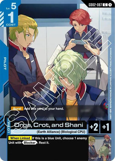 Orga, Crot, and Shani - GD02-087 - Common