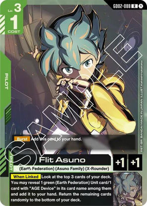 Flit Asuno - GD02-088 - Rare