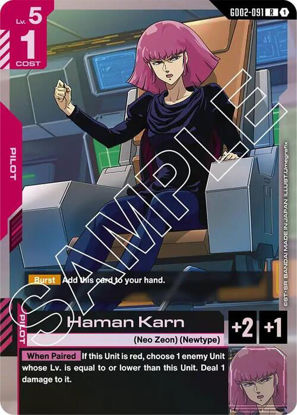 Haman Karn - GD02-091 - Rare