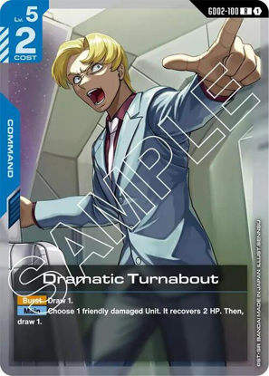 Dramatic Turnabout - GD02-100 - Rare