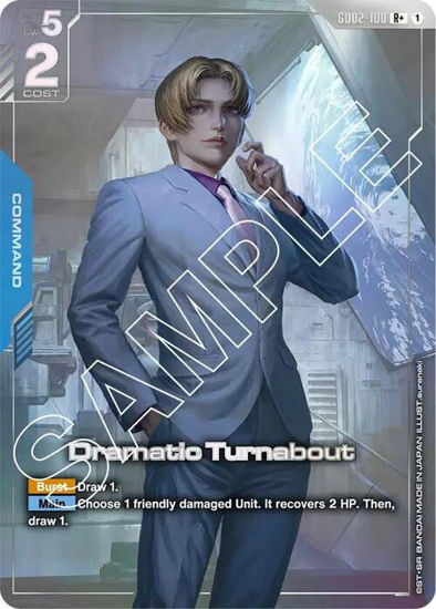 Dramatic Turnabout - GD02-100 - Rare +