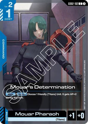 Mouar's Determination - GD02-102 - Common