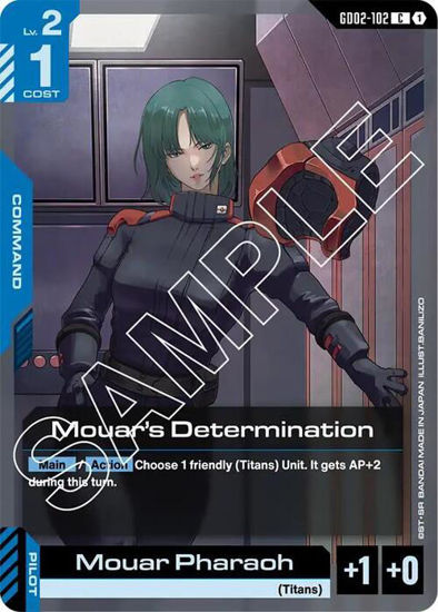 Mouar's Determination - GD02-102 - Common