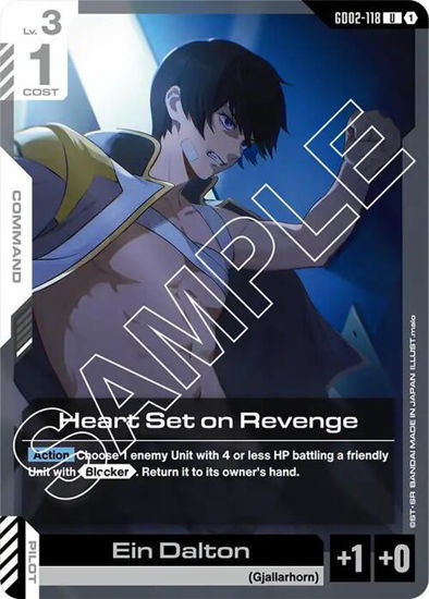 Heart Set on Revenge - GD02-118 - Uncommon