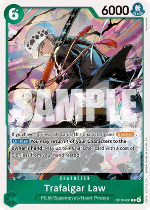 Trafalgar Law - OP13-031 - Rare