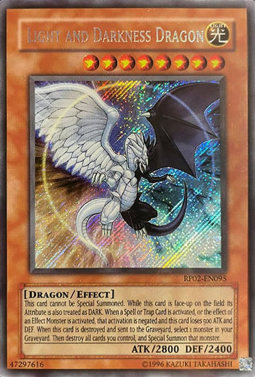 Light and Darkness Dragon - RP02-EN095 - Secret Rare Unlimited