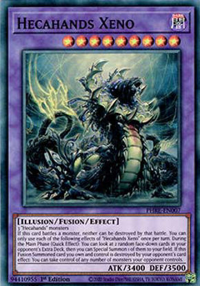 Hecahands Xeno - PHRE-EN007 - Super Rare 1st Edition