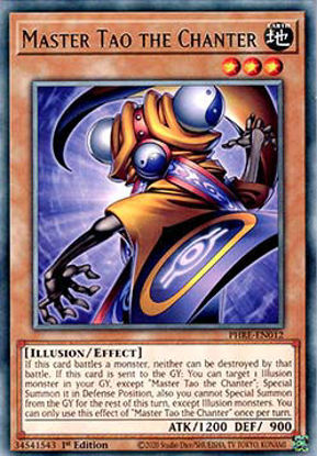 Master Tao the Chanter - PHRE-EN012 - Rare 1st Edition