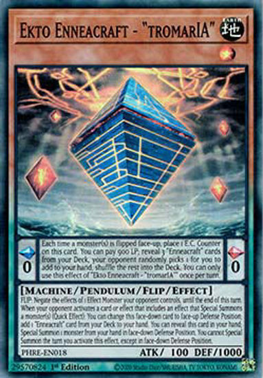 Ekto Enneacraft - "tromarIA" - PHRE-EN018 - Super Rare 1st Edition