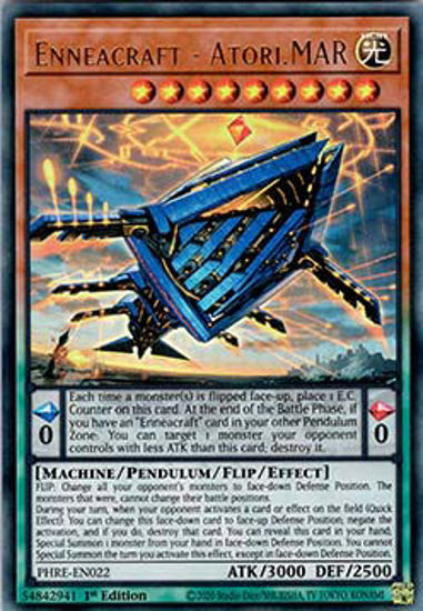 Enneacraft - Atori.MAR - PHRE-EN022 - Ultra Rare 1st Edition