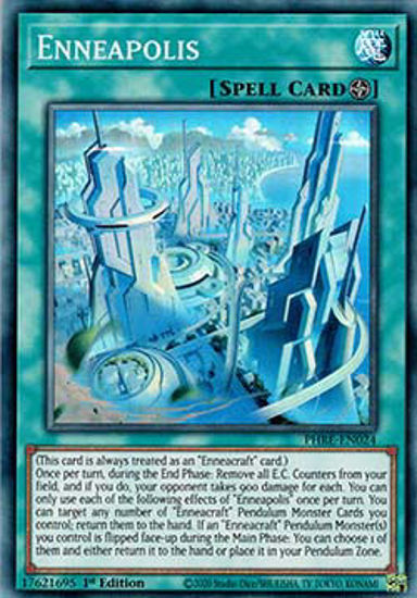 Enneapolis - PHRE-EN024 - Super Rare 1st Edition