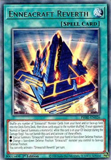 Enneacraft Reverth - PHRE-EN026 - Rare 1st Edition