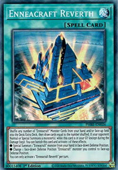 Enneacraft Reverth - PHRE-EN026 - Super Rare 1st Edition