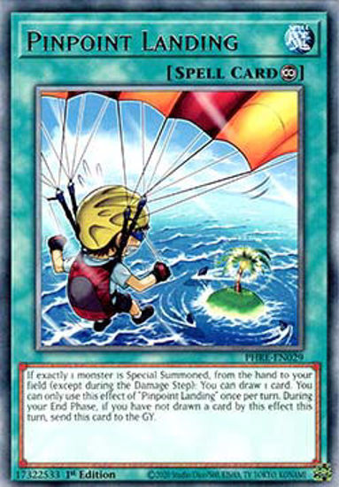 Pinpoint Landing - PHRE-EN029 - Rare 1st Edition