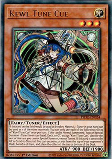 Kewl Tune Cue - PHRE-EN034 - Ultra Rare 1st Edition