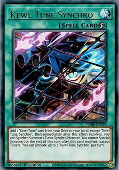 Kewl Tune Synchro - PHRE-EN039 - Ultra Rare 1st Edition