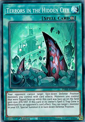 Terrors in the Hidden City - PHRE-EN054 - Super Rare 1st Edition