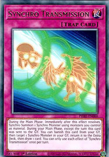 Synchro Transmission - PHRE-EN060 - Rare 1st Edition