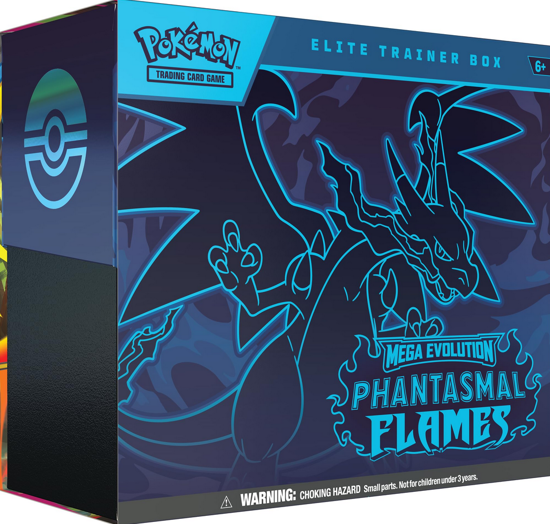 Pokemon TCG: Mega Evolution Phantasmal Flames  Elite Trainer Box - ME02  - EN