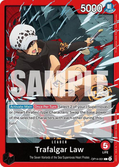 Trafalgar Law - OP14-001 - Leader
