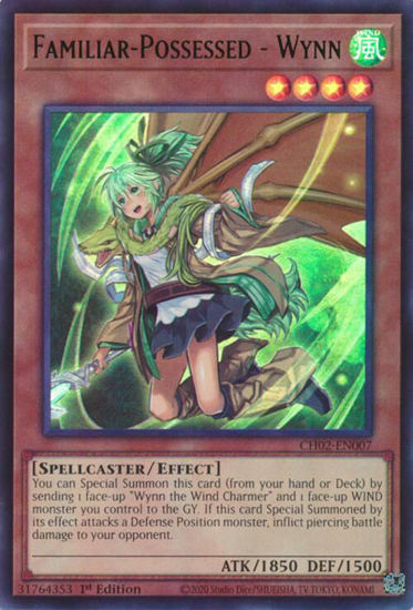 Familiar-Possessed - Wynn - CH02-EN007 - Ultra Rare 1st Edition