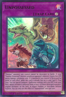 Unpossessed - CH02-EN039 - Ultra Rare 1st Edition