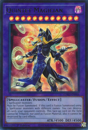 Quintet Magician - CH02-EN046 - Ultra Rare 1st Edition