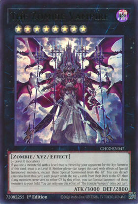 The Zombie Vampire - CH02-EN047 - Ultra Rare 1st Edition