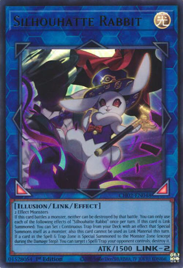 Silhouhatte Rabbit - CH02-EN048 - Ultra Rare 1st Edition