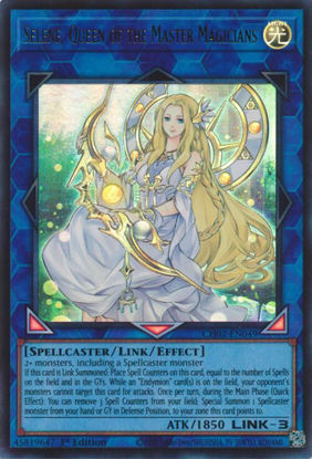 Selene, Queen of the Master Magicians - CH02-EN049 - Ultra Rare 1st Edition