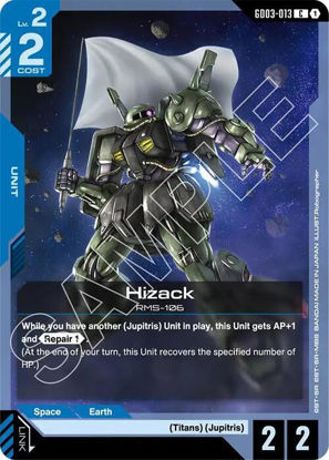 Hizack - GD03-013 - Common