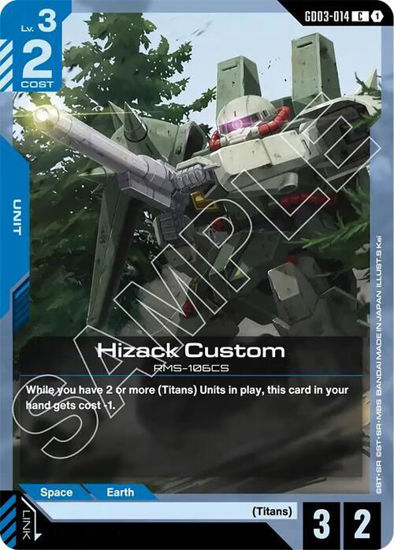 Hizack Custom - GD03-014 - Common