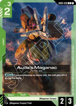 Auda's Maganac - GD03-028 - Common
