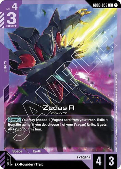 Zedas R - GD03-059 - Uncommon